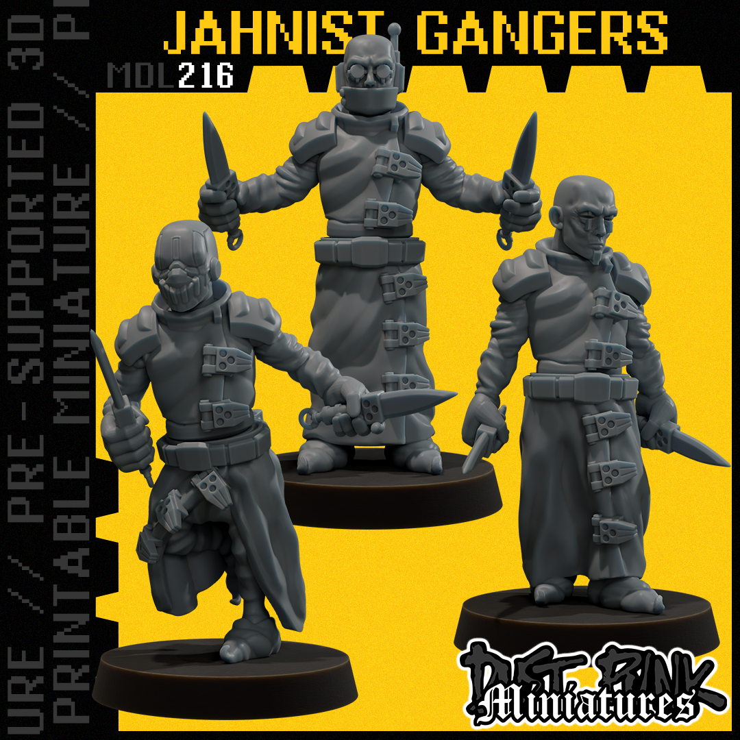 MDL216 JAHNIST GANGERS [PRE-SUPPORTED]